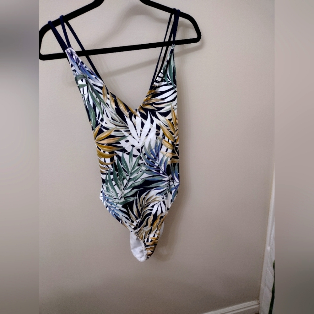 Hurley Tropical Print One Piece Swimsuit Size XL